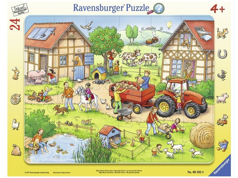 Az én kis farmom 24 darabos gyerek puzzle