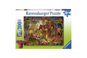 Puzzle 200 db — Erdei házikó képe