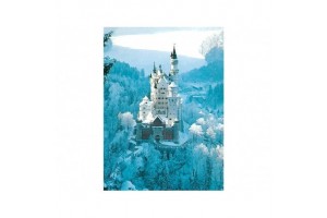 Neuschwanstein 1500 db puzzle – kastély kép