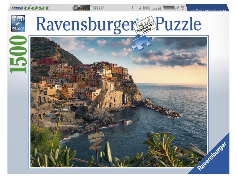 Puzzle 1500 db - Cinque Terre tájkép
