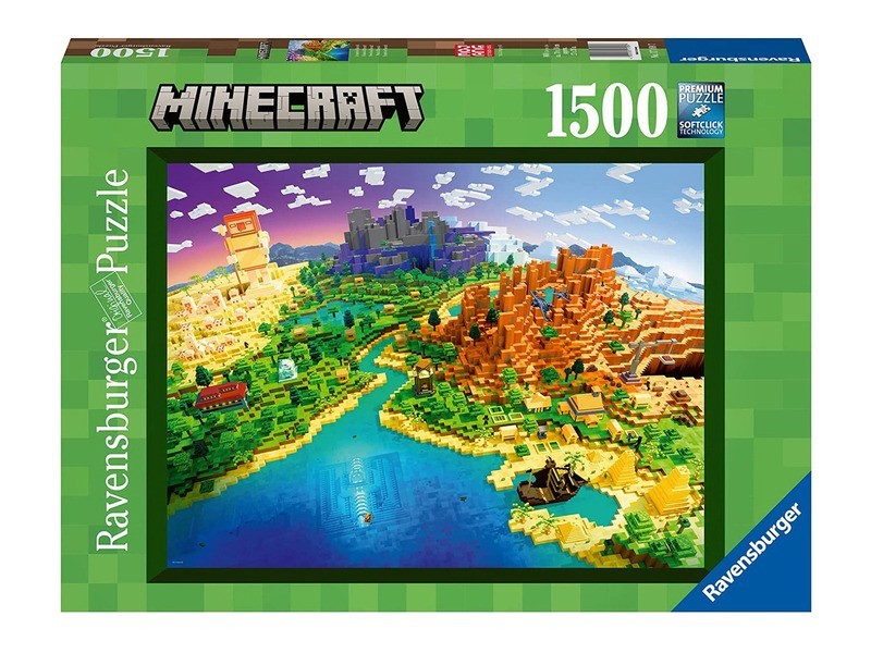 Puzzle 1500 db - A Minecraft világa (17189)