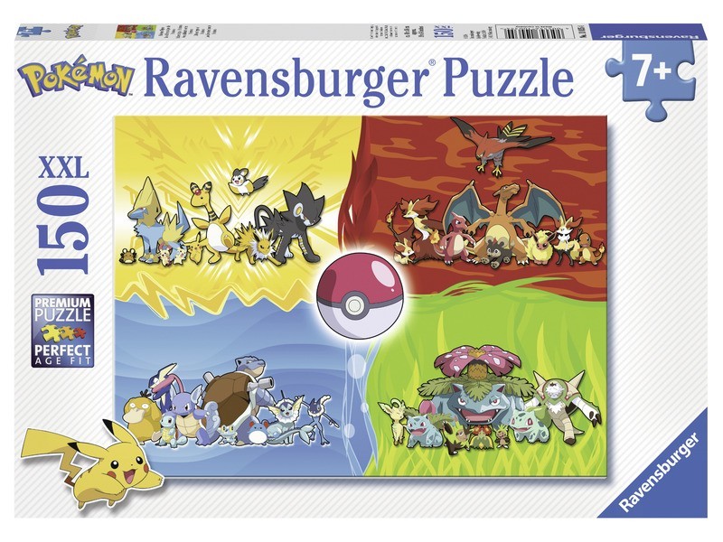 Puzzle 150 db – Pokémon doboz