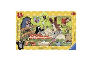 Ravensburger Kisvakond építkezik – 15 darabos puzzle