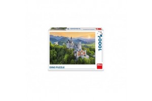 Neuschwanstein 1000 darabos puzzle - téli kép