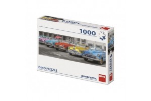 Dino Puzzle 1000 db panoráma – Autótalálkozó