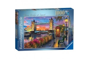 Tower Bridge naplementében - Ravensburger 1000 db puzzle