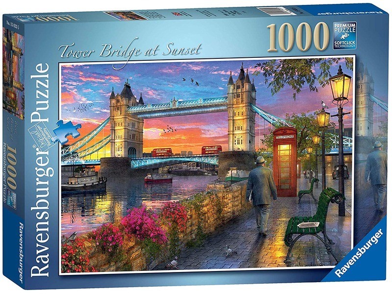 Tower Bridge naplementében - Ravensburger 1000 db puzzle