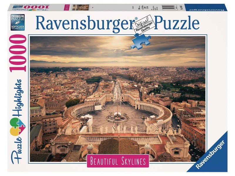 Puzzle 1000 db - Róma panoráma