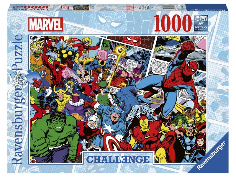 Ravensburger 1000 db – Marvel küldetés (doboz)