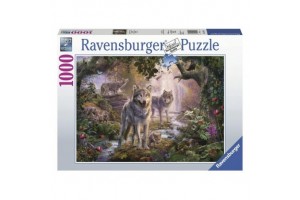 Ravensburger 1000 db – Farkascsalád nyáron
