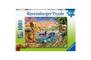 Ravensburger 100 db puzzle — Fürdés a vízben