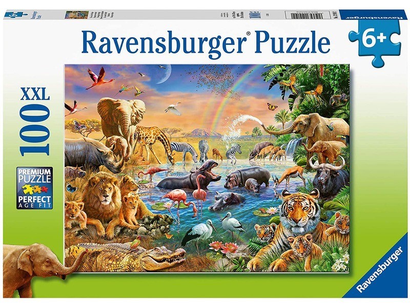 Ravensburger 100 db puzzle — Fürdés a vízben