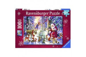 Ravensburger 100 db puzzle – Erdei karácsony kép