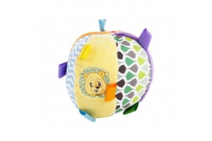 Puha oroszlán csörgőlabda bébijáték