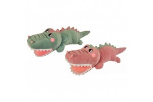 Plüss krokodil 95 cm — puha zöld játék