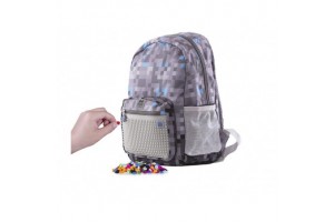 Pixie dekorálható foszforeszkáló hátizsák – szürke