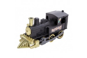 Oldies fém gőzmozdony, 14 cm, hátrahúzós