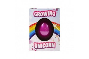 Növekvő unikornis tojás - meglepetés figura