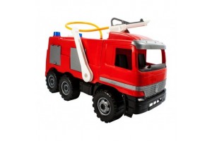 Mercedes-Benz 65 cm műanyag tűzoltó autó