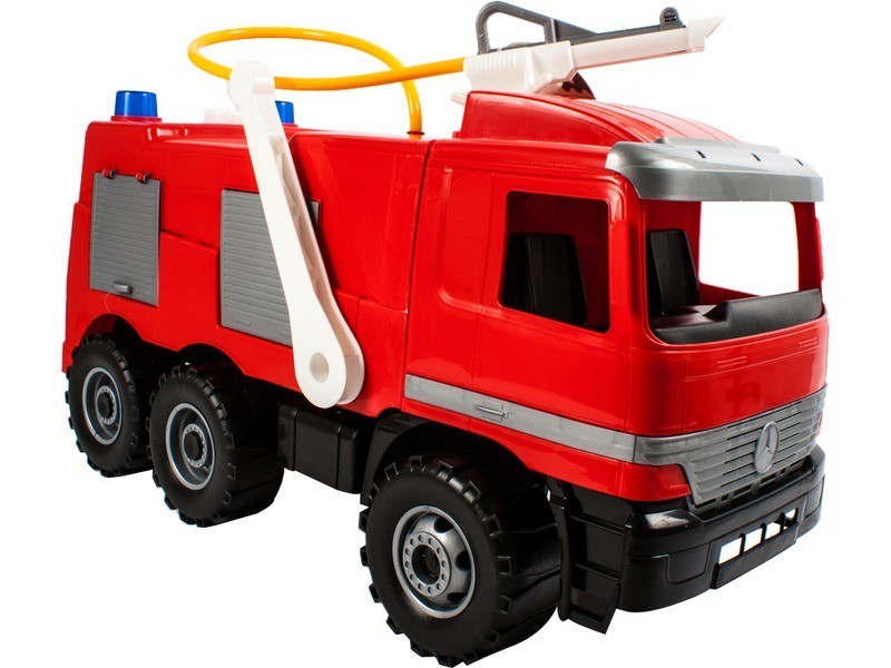 Mercedes-Benz 65 cm műanyag tűzoltó autó