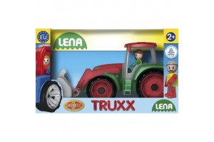 Műanyag traktor 37 cm – gyerekjáték