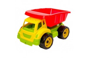 Titan műanyag dömper 31 cm - sárga-szürke