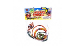 Kígyó 5 darabos gumígyó készlet