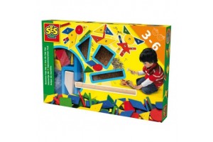 SES mozaik képkirakó készlet kalapáccsal