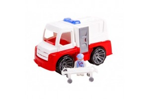 Mentőautó játékszett, 28 cm