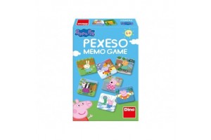 Dino Peppa malac pexeso memóriajáték kártyái