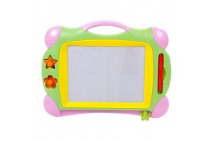 Nagy sötétkék mágneses rajztábla