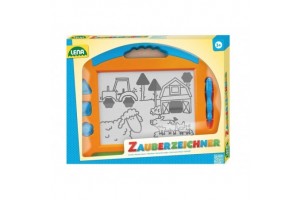 Mágneses rajzolótábla 41 cm - kreatív játék