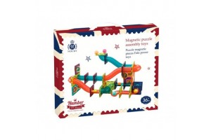 Mágneses golyófuttató 101 db