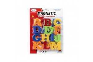 Mágneses nagybetűk 5 cm, színes készlet