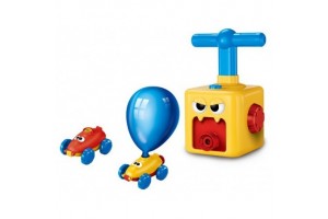 Lufi hajtású kisautó kilövővel és pumpával