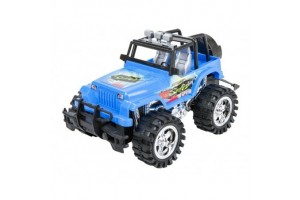 Műanyag lendkerekes terepjáró 27 cm, többféle