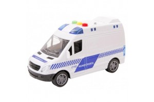 Lendkerekes magyar rendőrautó hanggal és fénnyel