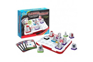 ThinkFun Laser Maze társasjáték – doboz és játékelemek