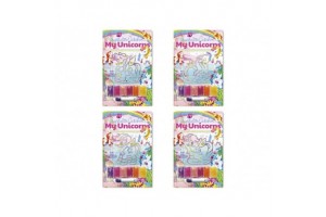 4M Unikornis kristálykép készlet