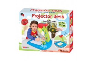 Kivetítő játék – 6 mintakorong, spirográf, betűsablon