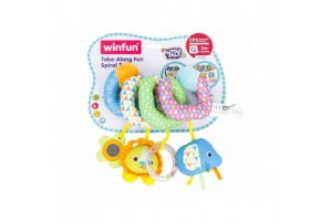 Tekerhető plüss kiságyra és babakocsira (20×18×8 cm)