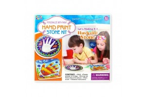 Tenyérlenyomat készítő készlet - sablon és festékek