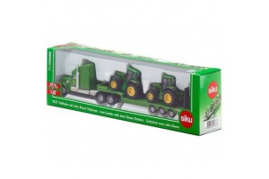 SIKU kamion és John Deere traktorok 1:87