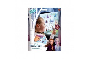 Totum Jégvarázs 2 ablakmatrica készlet – Frozen 2 figurák