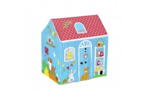 Bestway 52007 Házikó játszósátor 102x76x114 cm - sárga/kék