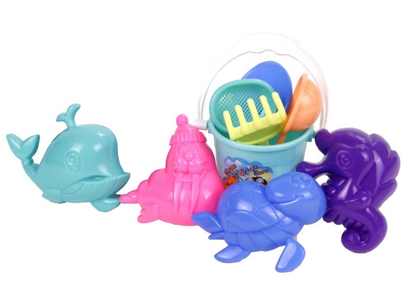 Homokozó 9 darabos készlet hálóban