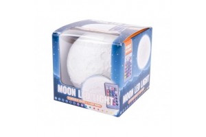 Színváltós élethű holdlámpa távirányítóval