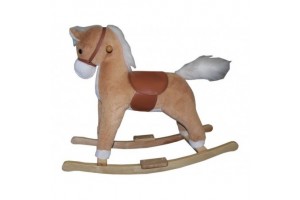 Puha szőrű hintaló élethű hanggal