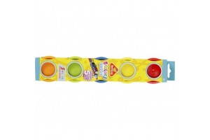 Gyurma tégelyben 5 szín – kreatív gyerekjáték