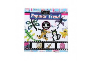 Állatos gyöngyfűző készlet – gyöngyök, kulcskarika